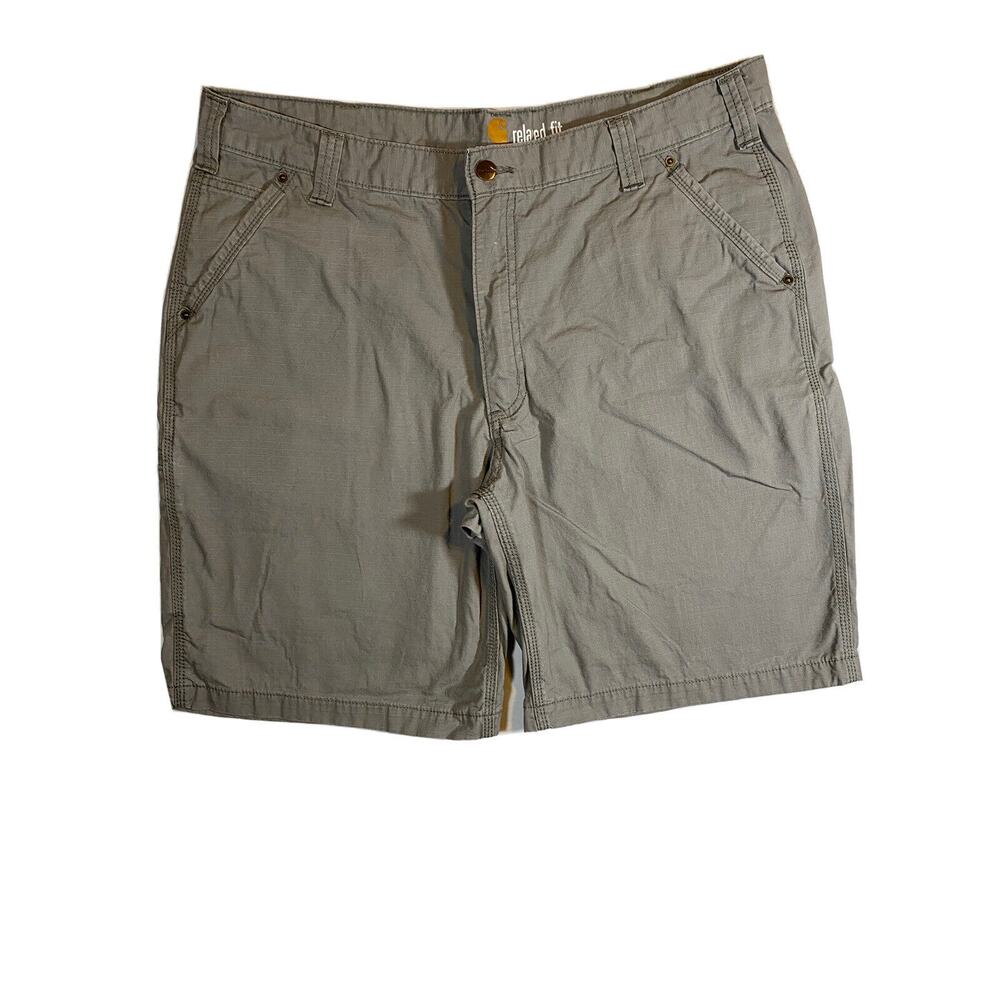 Carhartt Shorts Mens Size 40 - 2 Pair - Gray and Tan Relaxed Fit